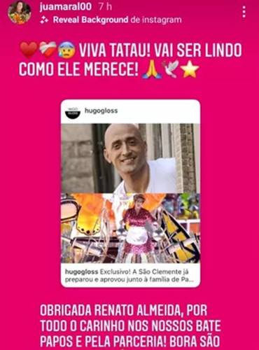 Publicação de Juliana - irmã de Paulo Gustavo/Instagram