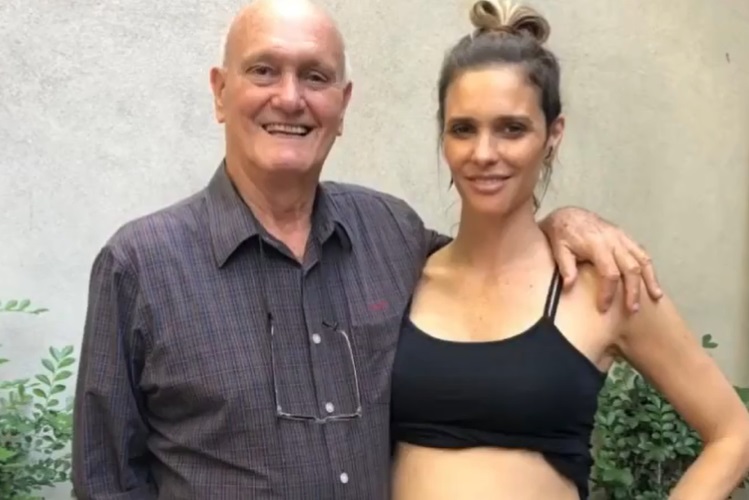 Fernanda Lima e seu pai (Foto: Reprodução/ Instagram Fernanda Lima)