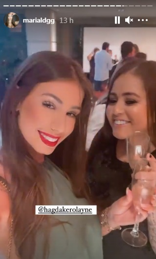 Maria Lina e Hagda Kerolayne (Foto: Reprodução/Instagram)