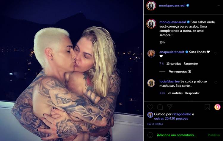 Monique Evans - print Instagram