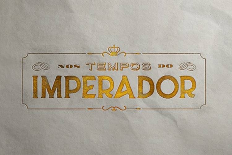 Nos Tempos do Imperador - logo (Divulgação/TV Globo)