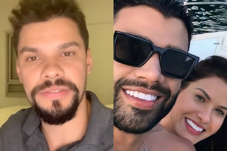 Alexandre Suita Gusttavo Lima e Andressa Suita reprodução Instagram montagem Instagram Alexandre Suita Gusttavo Lima e Andressa Suita reprodução Instagram montagem Instagram