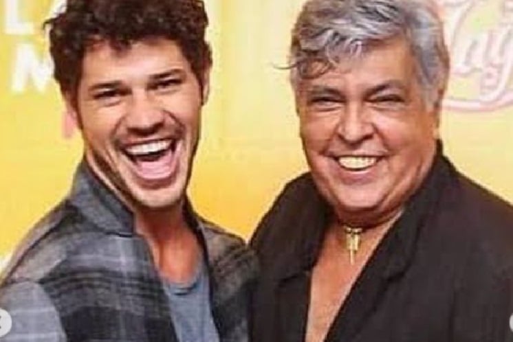 José Loreto e Sidney Magal (Foto: Reprodução Instagram)