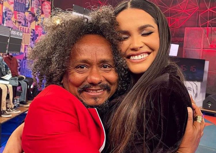 Cantor Chico César e Juliette Foto - Instagram