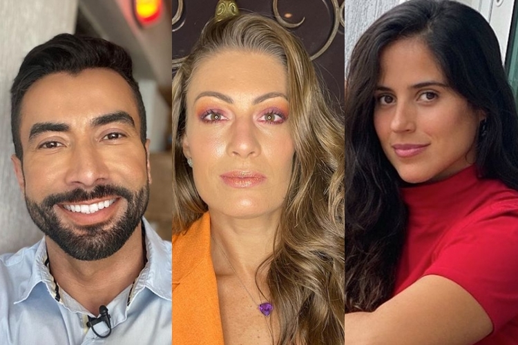 Luis Carlos Araujo Elaine Mickely e Camilla Camargo Instagram e montagem Area Vip Luis Carlos Araujo Elaine Mickely e Camilla Camargo Instagram e montagem Area Vip