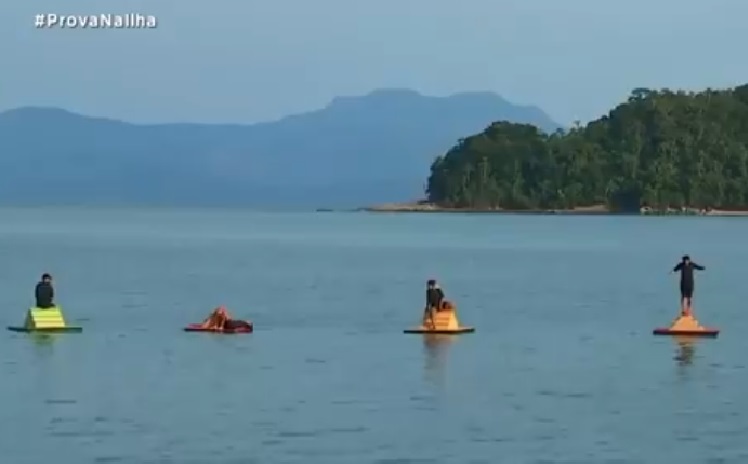 Pyong e Anny são finalistas do Ilha Record (Foto: Reprodução Ilha Record)