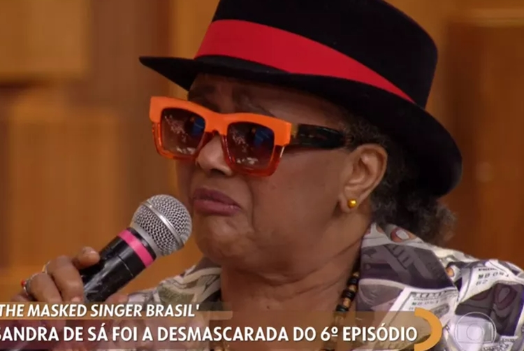 Sandra de Sá Cantora Sandra de Sá (Foto: Reprodução/TV Globo)