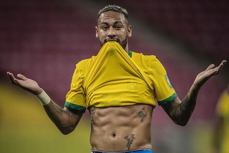 Após polêmica com suposto áudio, Neymar Jr. marca gol e Galvão Bueno elogia