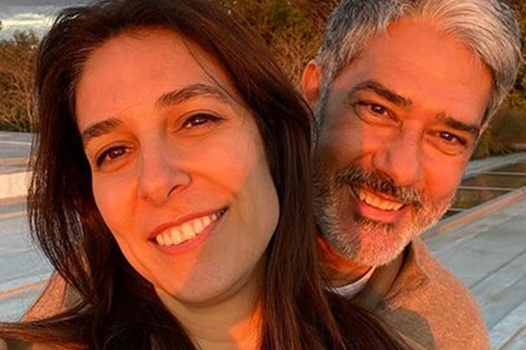 Discretos, Natasha Dantas posta clique divertido com William Bonner: “Lindos”