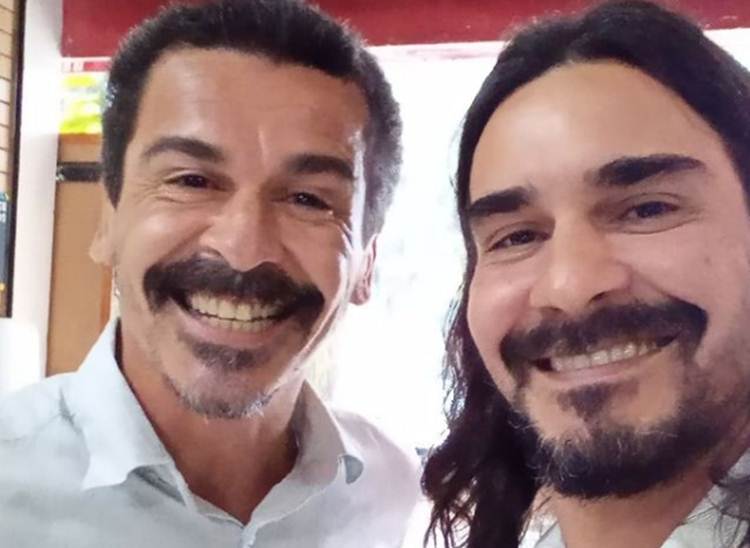 André Gonçalves e o irmão, Marcelo Gonçalves - Instagram
