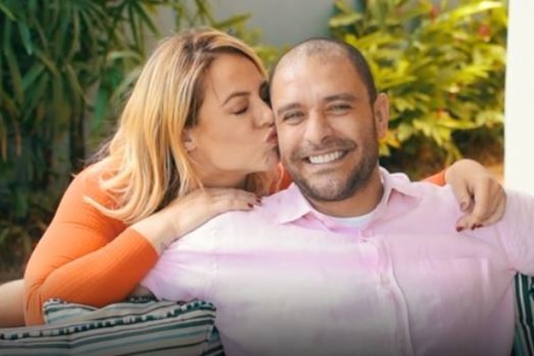 Diogo Nogueira apresenta oficialmente seu cachorro com Paolla Oliveira: “Chegou aprontando várias”