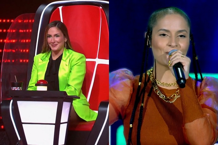 Claudia Leite com EuLá no The Voice Brasil Claudia Leite com EuLá no The Voice Brasil