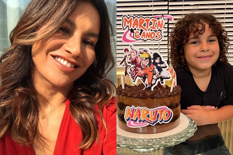 Dira Paes celebra seis anos do filho, Martin: “A gostosura da minha vida”