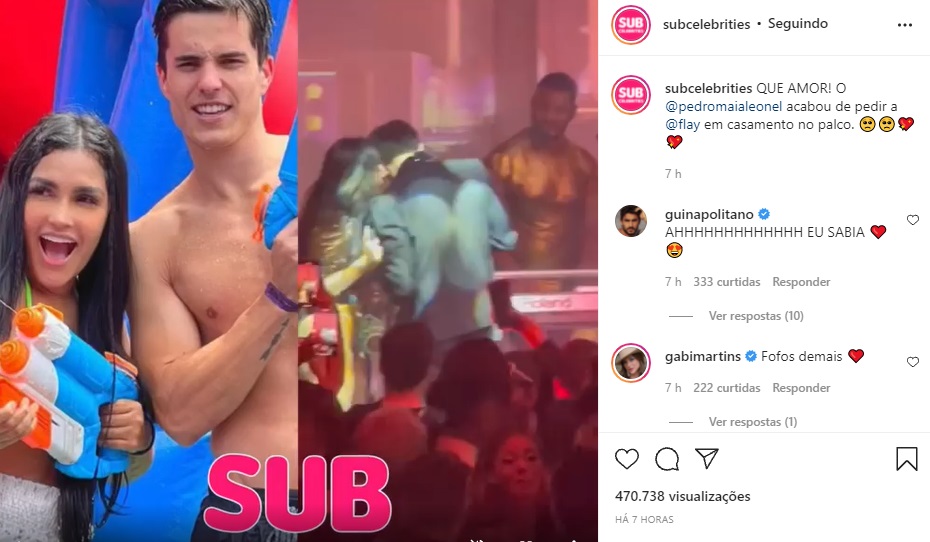 Gabi Martins e Gui Napolitano (Foto: Reprodução Instagram)