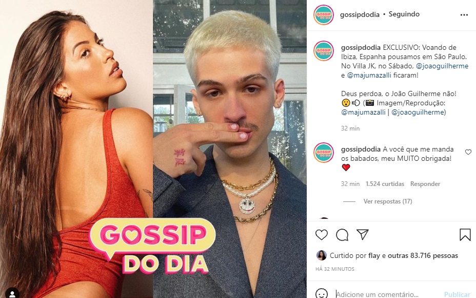 João Guilherme (Foto: Reprodução Instagram)