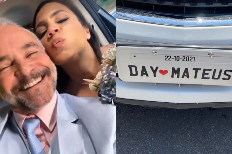 Mateus Carrieri e Day Ribeiro dizem sim para o amor e se casam em São Paulo