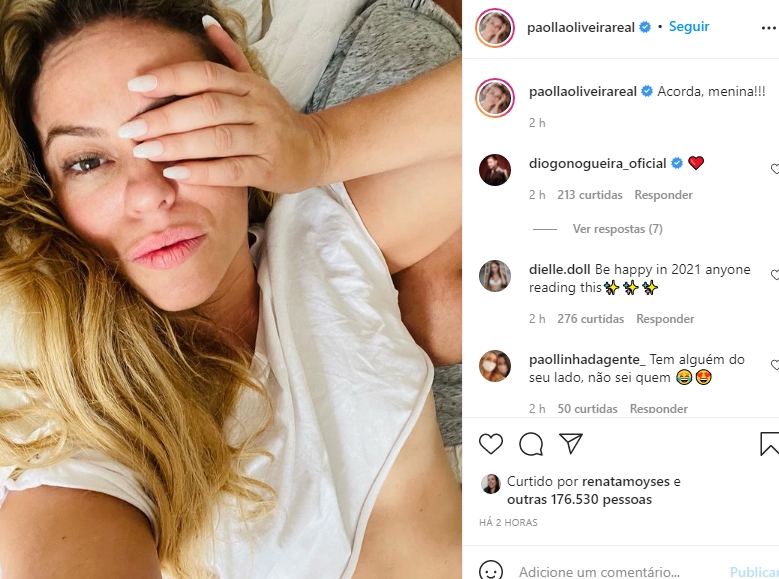 Paolla Oliveira reprodução Instagram Paolla Oliveira reprodução Instagram