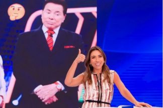 Patrícia Abravanel substitui Silvio Santos (Foto: Reprodução/SBT)