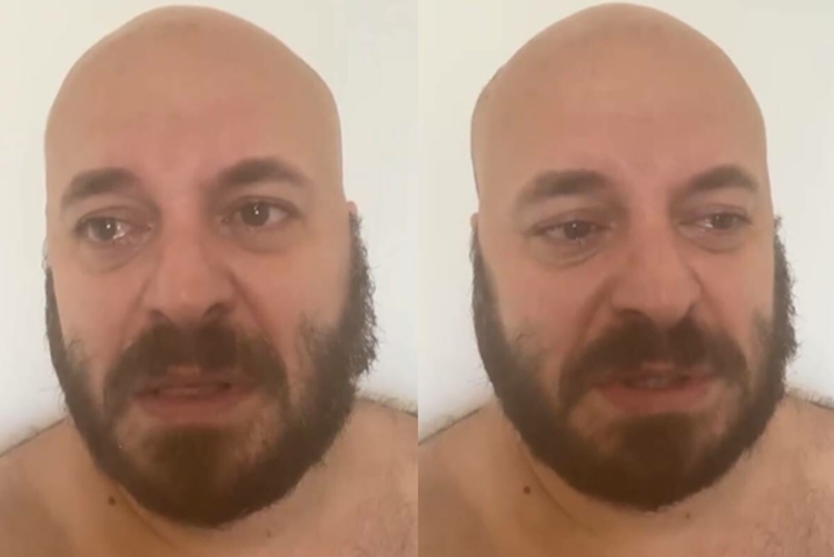 Paulinho Serra chora ao falar da morte de Caike Luna - (Foto: Reprodução/Instagram)