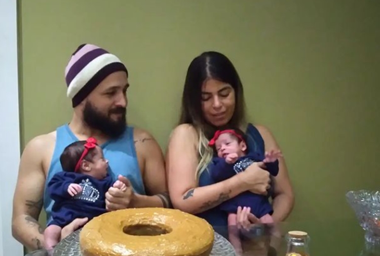 Atriz Raquel Pacheco e família (Foto: Reprodução/Instagram)
