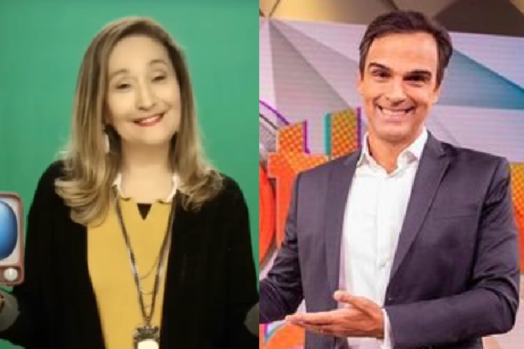 Sonia Abrão e Tadeu Schmidt (Foto: Reprodução Instagram)