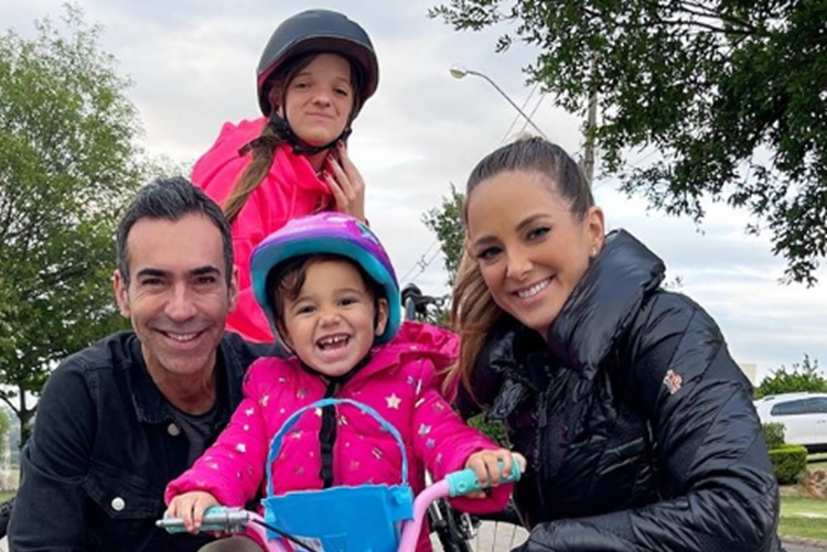 Ticiane Pinheiro surge em momento família celebrando a data das crianças: ”Amo muito”