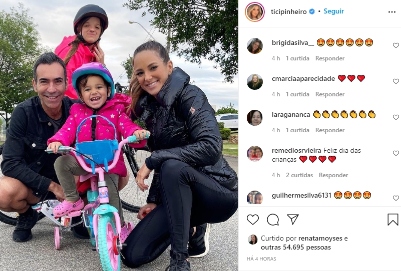 Ticiane Pinheiro reprodução Instagram Ticiane Pinheiro reprodução Instagram