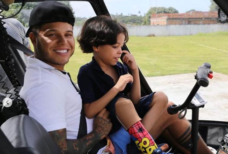 Tierry e o filho - Instagram