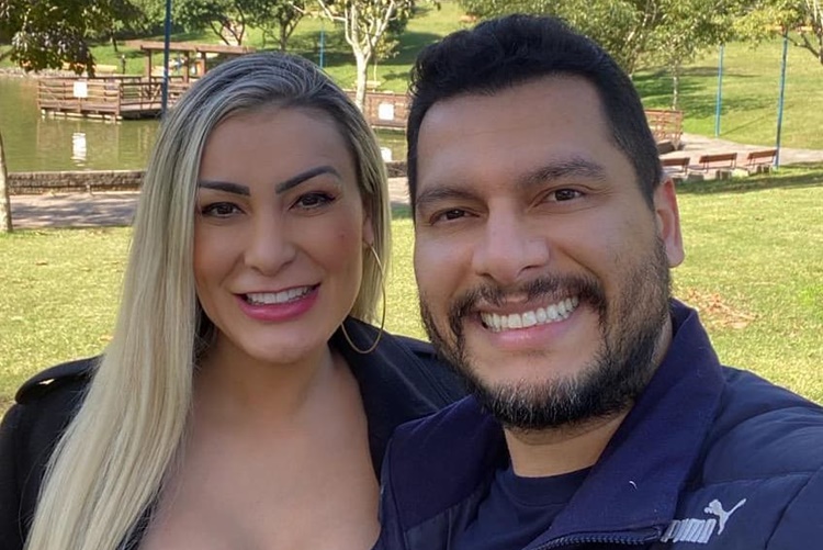 Marido de Andressa Urach proíbe modelo de conceder entrevistas e manda recado