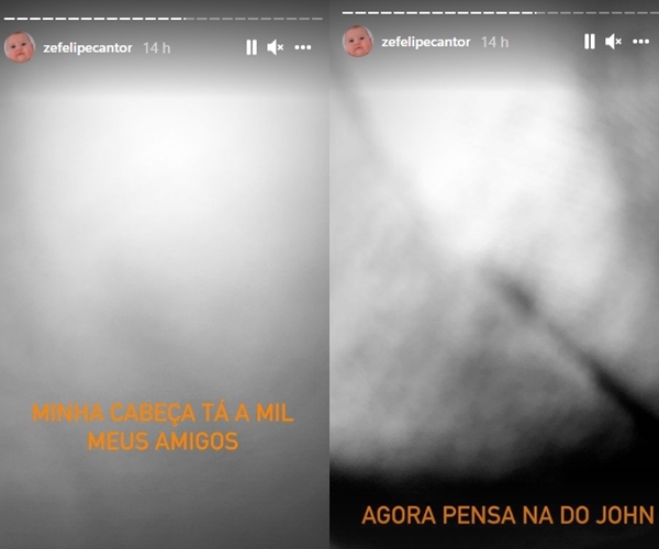 Zé Felipe reprodução Instagram Zé Felipe reprodução Instagram