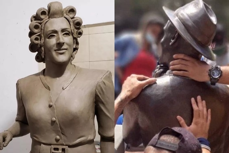 Estátua em homenagem á Paulo Gustavo G1 Estátua em homenagem á Paulo Gustavo G1