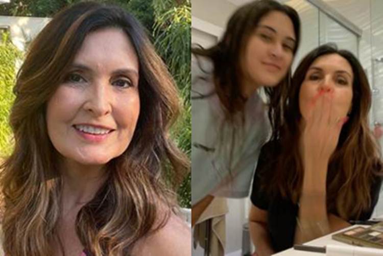 Fatima Bernardes e a filha, Bia - Instagram