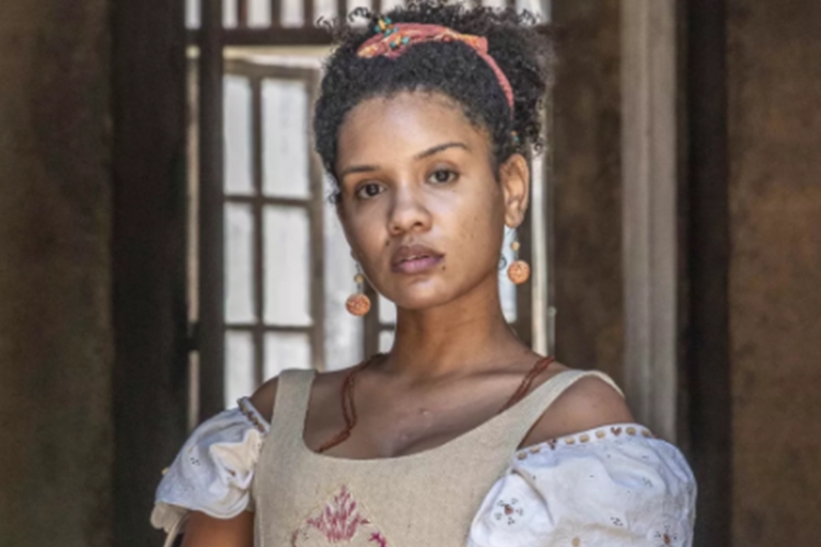 Heslaine Vieira interpretará Zayla na segunda fase de 'Nos Tempos do Imperador' — Foto: Globo/Fabio Rocha