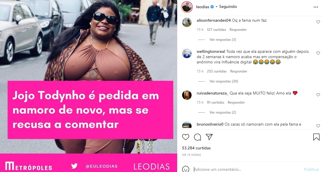 Jojo Todynho (Foto: Reprodução Instagram)