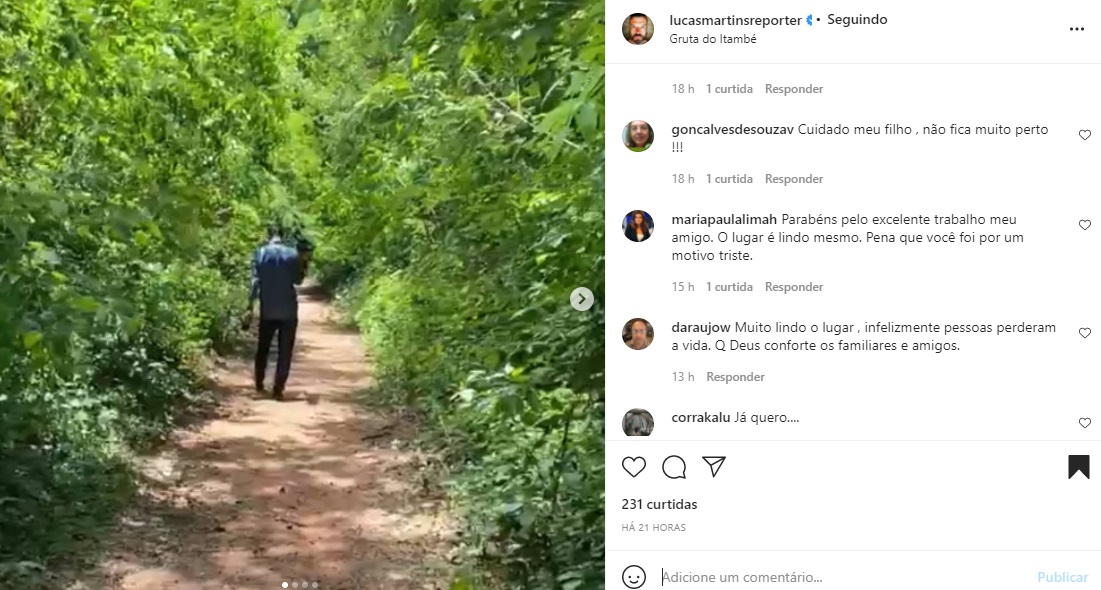 Lucas Martins (Foto: Reprodução Instagram) Lucas Martins (Foto: Reprodução Instagram)