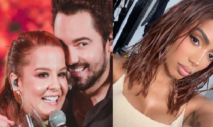 Maiara, Fernando Zor e Anitta (Foto: Reprodução Instagram) Maiara, Fernando Zor e Anitta (Foto: Reprodução Instagram)