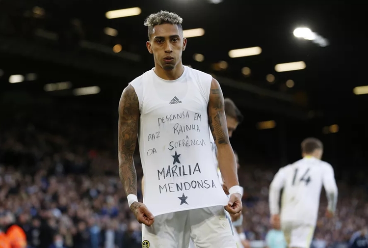 Jogador Raphinha (Foto: Reprodução/SporTV)