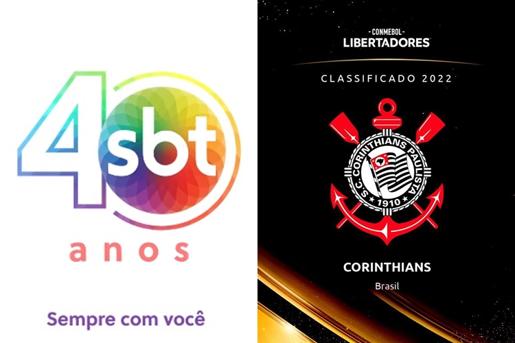 SBT celebra a classificação do Corinthians para Libertadores de 2022