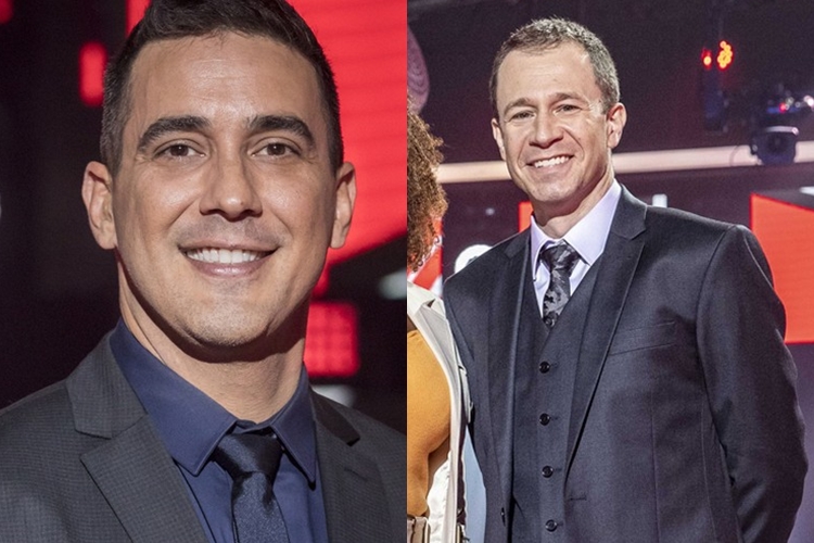 Tiago Leifert e Andre Marques Tiago Leifert e Andre Marques