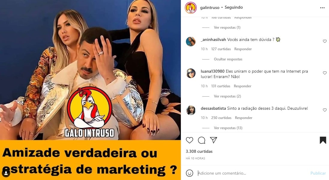 Virginia Fonseca, Carlinhos Maia e Deolane (Foto: Reprodução Instagram)