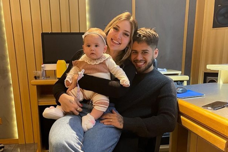 Virginia Fonseca, Zé Felipe e filha Maria Alice reprodução Instagram