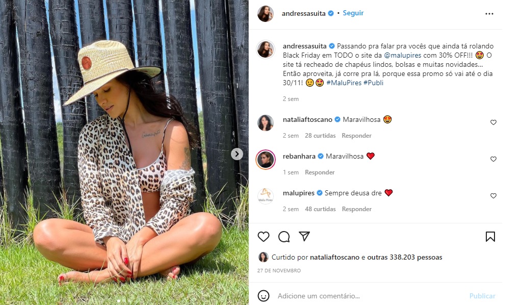 Andressa Suita (Foto: Reprodução Instagram)