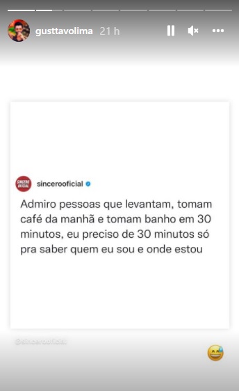 Gusttavo Lima (Foto: Reprodução Instagram) Gusttavo Lima (Foto: Reprodução Instagram)