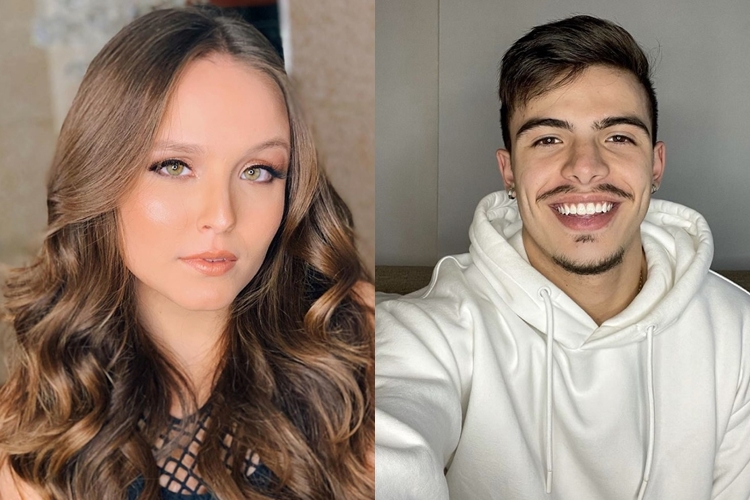 Larissa Manoela e Thomaz Costa