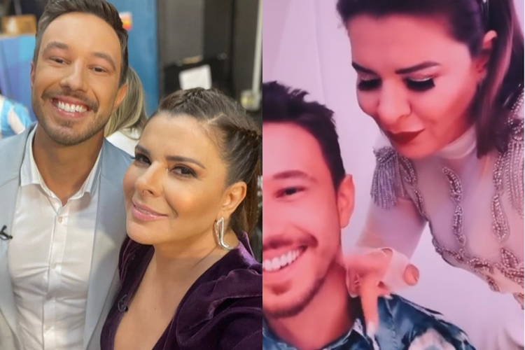 Mara Maravilha e Gabriel Cartolano Mara Maravilha e Gabriel Cartolano (Foto: Reprodução/Instagram)