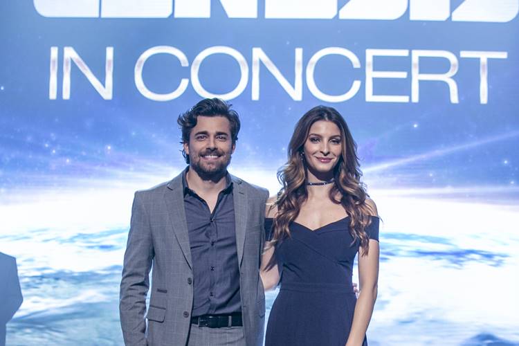 Miguel Coelho e Michelle Batista Miguel Coelho e Michelle Batista (Edu Moraes/Record TV)