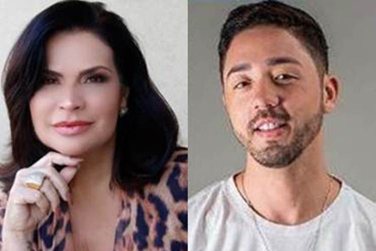 Solange Gomes e Rico - Instagram