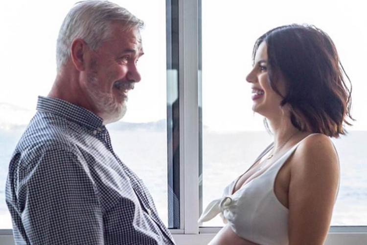 Sthefany Brito e o pai - Instagram