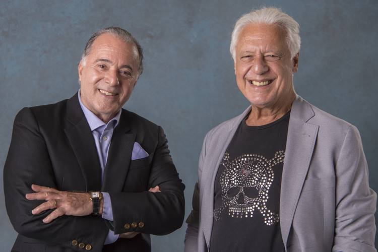 Tony Ramos e Antonio Fagundes (Globo/Estevam Avellar)