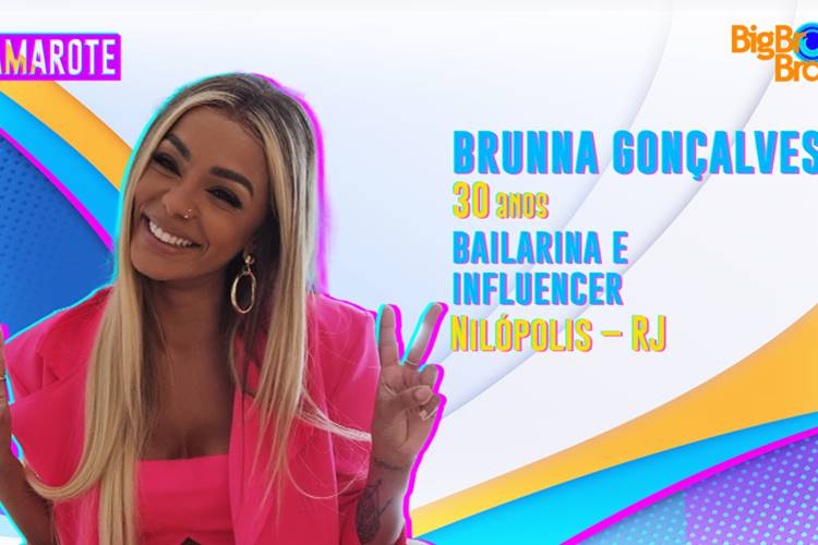 BBB22 - Brunna Gonçalves (Divulgação/TV Globo)